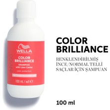 Wella Professionals Invigo Color Brilliance Şampuan 100 ml - Ince ve Orta Boy Boyalı Saçlar