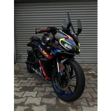 Cfmoto 250SR Bmw Hp4 Model Parcalı Motosıklet Kaplama Stıcker Etıket Modelı Sıyah Renk