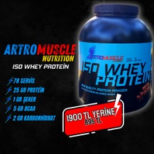 Artro Muscle Nutrition İzole Whey Protein Tozu 2300 gr Çikolata Aromalı