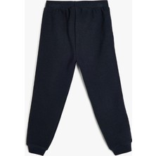 Koton Jogger Eşofman Altı Beli Bağlamalı Şerit Detaylı Pamuklu