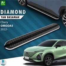 Broadcast Chery Omoda 5 Dıamond Krom Yan Basamak 2022 Sonrası Uyumlu