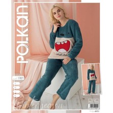 Polkan 17827 Bayan Velsof Polar Pijama Takım