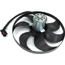 Kraftvoll 08120016-FAN Motoru (250 / 80W 350MM) Bora 1.6 98 1J0959455F