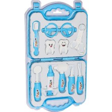 ERN-2040 Çantalı Mavi Dişçi Seti -Heroes Toys