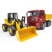 BR02752 Man Damperli Kamyon ve Fr 130 Kepçe +4 Yaş