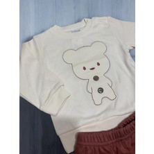 Ayıcık Desenli Erkek Bebek Takım