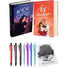 Ev Arkadaşım Aşk Anatomisi ve Yokmusun (Ciltli) 2'li Set - Kalem