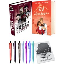 Ev Arkadaşım Aşk Anatomisi ve Enkaz Altındakiler 1 (Ciltli) 2'li Set - Kalem