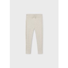 Kız Çocuk Örme Tayt - Krem