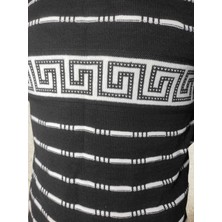 Inci Butik Boxer -  Bisiklet Yaka Beden Erkek Triko Kışlık Kazak Renkli Çizgili Düz Çeşitler