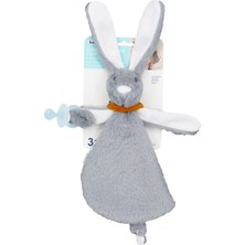 Babyjem Emzik Askılı Tavşan Uyku Arkadaşı 813 Gri