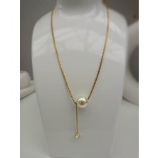 Incili Şık Kararma Yapmaz Kadın Kolye