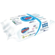 Bingo Yüzey Temizlik Havlusu 96 Adet Beyaz Sabun