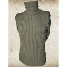 Inci Butik Boxer -  Balıkçı Yaka Beden Erkek Triko Kışlık Kazak Renkli Çizgili Düz Çeşitler