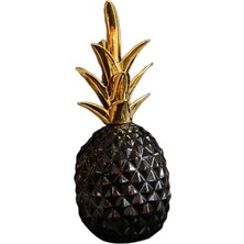 Masaüstü Kitaplık Için Ananas Dekoratif Seramik Ananas Süsleme (Yurt Dışından)