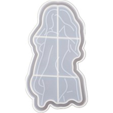 Silikon Coaster Reçine Döküm Dıyı Crystal Epoksi Craft 161X85X15MM (Yurt Dışından)