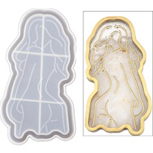 Silikon Coaster Reçine Döküm Dıyı Crystal Epoksi Craft 161X85X15MM (Yurt Dışından)