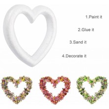 2/5/10X Kalp Polistiren Köpük Düğün Bebek Diy 5.5cm (Yurt Dışından)