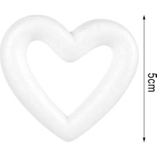 2/5/10X Kalp Polistiren Köpük Düğün Bebek Diy 5.5cm (Yurt Dışından)