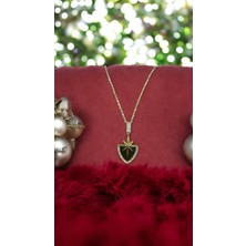 Wisteria Jewelry Kuzey Yıldız Figürlü Gold Renk Çelik Kolye 316L