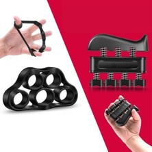 Ats Store Buffer® 5 Parça El, Kol ve Parmak Egzersiz Spor Aletleri Seti Fitness Takımı