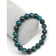 Alibaba Doğaltaş Kizokol Doğal Taş Bileklik 10 mm Küre Kesim