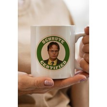 South Steel The Office Dwight Schrute Baskılı Premium Yılbaşı Hediyesi Kupa Bardak