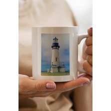 South Steel Deniz Feneri Baskılı Yılbaşı Hediyesi Kupa Bardak