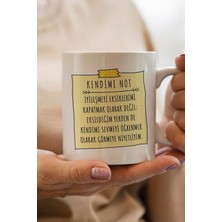 South Steel Kendime Not Baskılı Yılbaşı Hediyesi Kupa Bardak