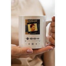 South Steel Yaşar-Kumralım Spotify Şarkı Kodlu Yılbaşı Hediyesi Kupa Bardak