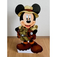 Okart Tasarım Safari Mickey Mouse Masaüstü Ayaklı Pano