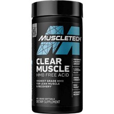 Muscletech Clear Muscle Hmb Free Acid 42 Liq,Uid Softgels.Usa Menşeı.3739