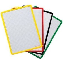 Ark Yazı Tahtası Kareli Yeşil  (185X260 Mm) + Kalem Set