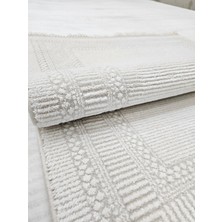 Merinos Petra 69348-060 Krem Salon Antre Koridor Mutfak Yatak Oturma Odası Yolluk Halı