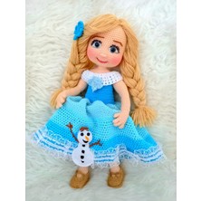 Prenses Bella Bebek Amigurumi Organik Oyuncak