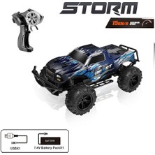 Vardem Oyuncak SYR-666-835A Kumandalı  2.4ghz Şarjlı 1:8 Storm Off Road Araba