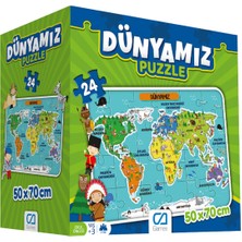 Ca Games 5025 Dünyamız Eğitici Puzzle