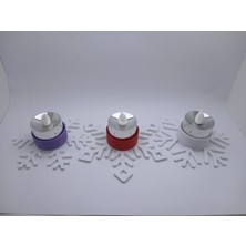 Neva 3D Baskı Kar Tanesi LED Mumluk Takım