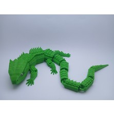 Neva 3D Baskı Bukalemun Dekoratif Figür