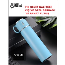 20-24 SAAT SICAK SOĞUK MUHAFAZALI 316 KALİTELİ ÇELİK BARDAKLI TERMOS 580 ML KALİTE TESADÜF DEĞİLDİR