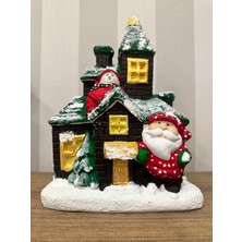 Noel Yılbaşı Evi Dekoratif Obje