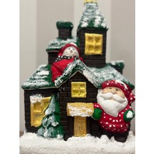 Noel Yılbaşı Evi Dekoratif Obje