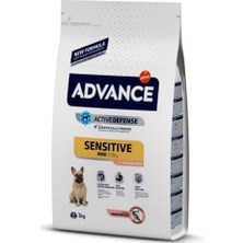 Advance Active Defense Sensitive Care 3kg Somonlu Mini Adult Küçük Irk Yetişkin Köpek Maması