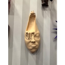 İki Cadı Tasarım Modern Face Soyut Heykel Duvar Dekoru