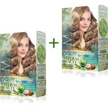 2 Paket Natural Beauty Amonyaksız Saç Boyası 8.3 Bal Köpüğü