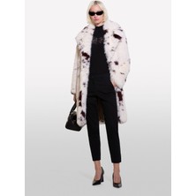 Sisley Yüksek Bel Normal Siyah Kadın Pantolon 48M855BK7