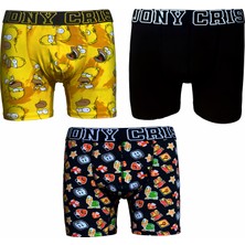 Jony Cris Pamuklu Erkek Boxer 5’li Set Erkek Baksır Kilot Don