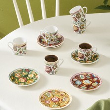 Karaca Lucca 6 Kişilik Kahve Fincanı 80 ml