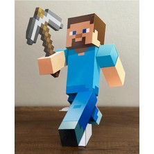 Okart Tasarım Minecraft Steve Masaüstü Ayaklı Pano