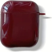 Airpod Bordo Kulaklık Kılıfı